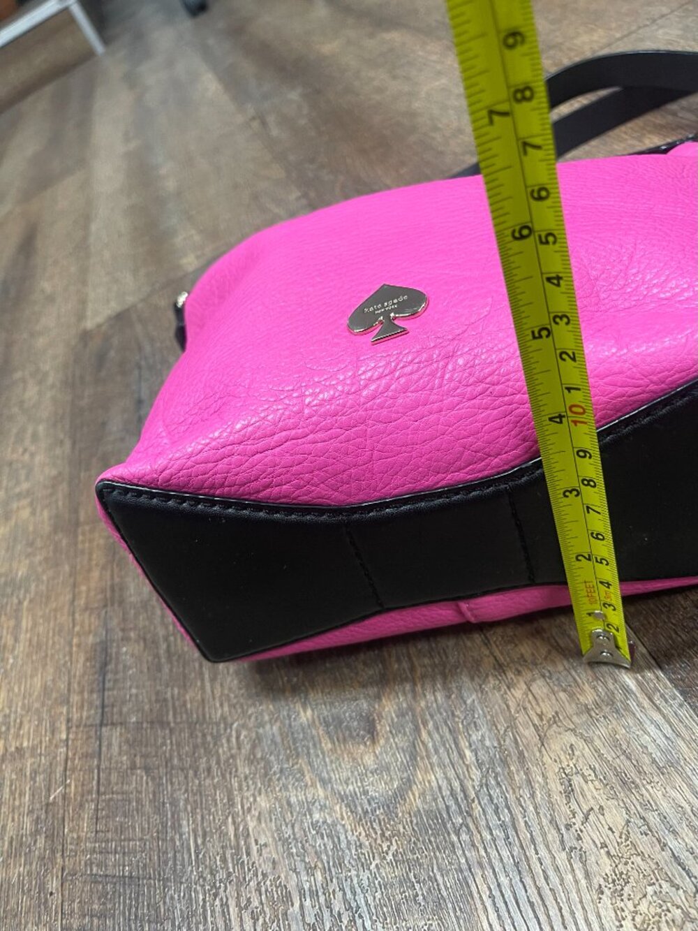Kate Spade Leroy Street Vivienne Barbiecore Pink Leather Crossbody - Picture 5 of 11